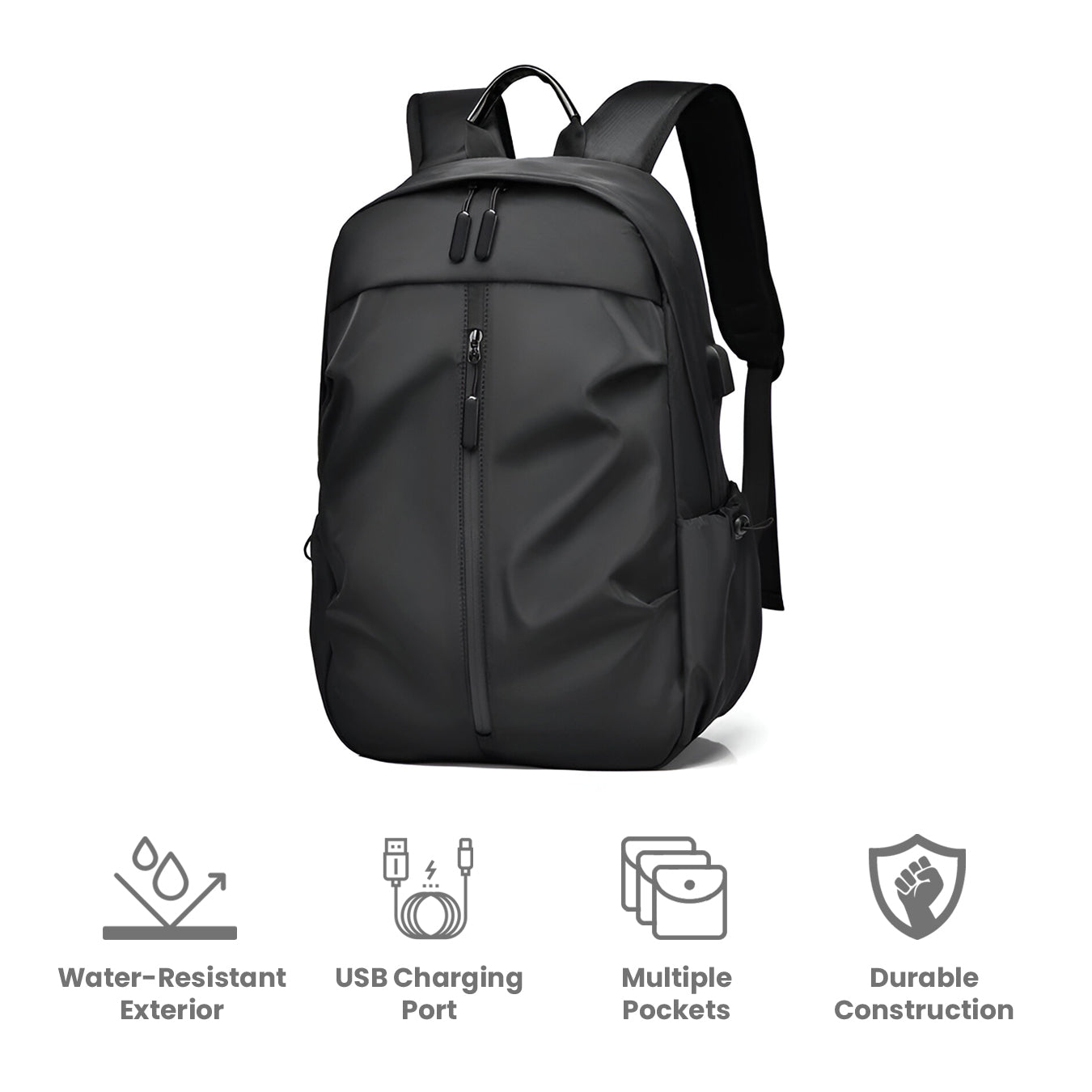 Laptop charging backpack hotsell