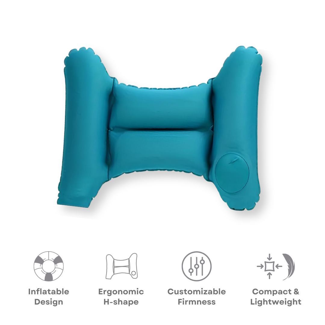 Inflatable Travel Back Support Pillow