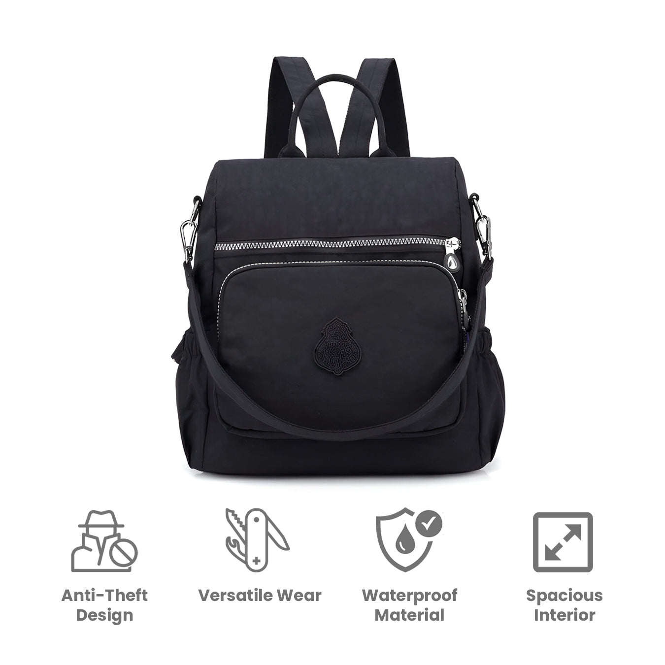 Xena | Versatile Anti-Theft Crossbody Backpack