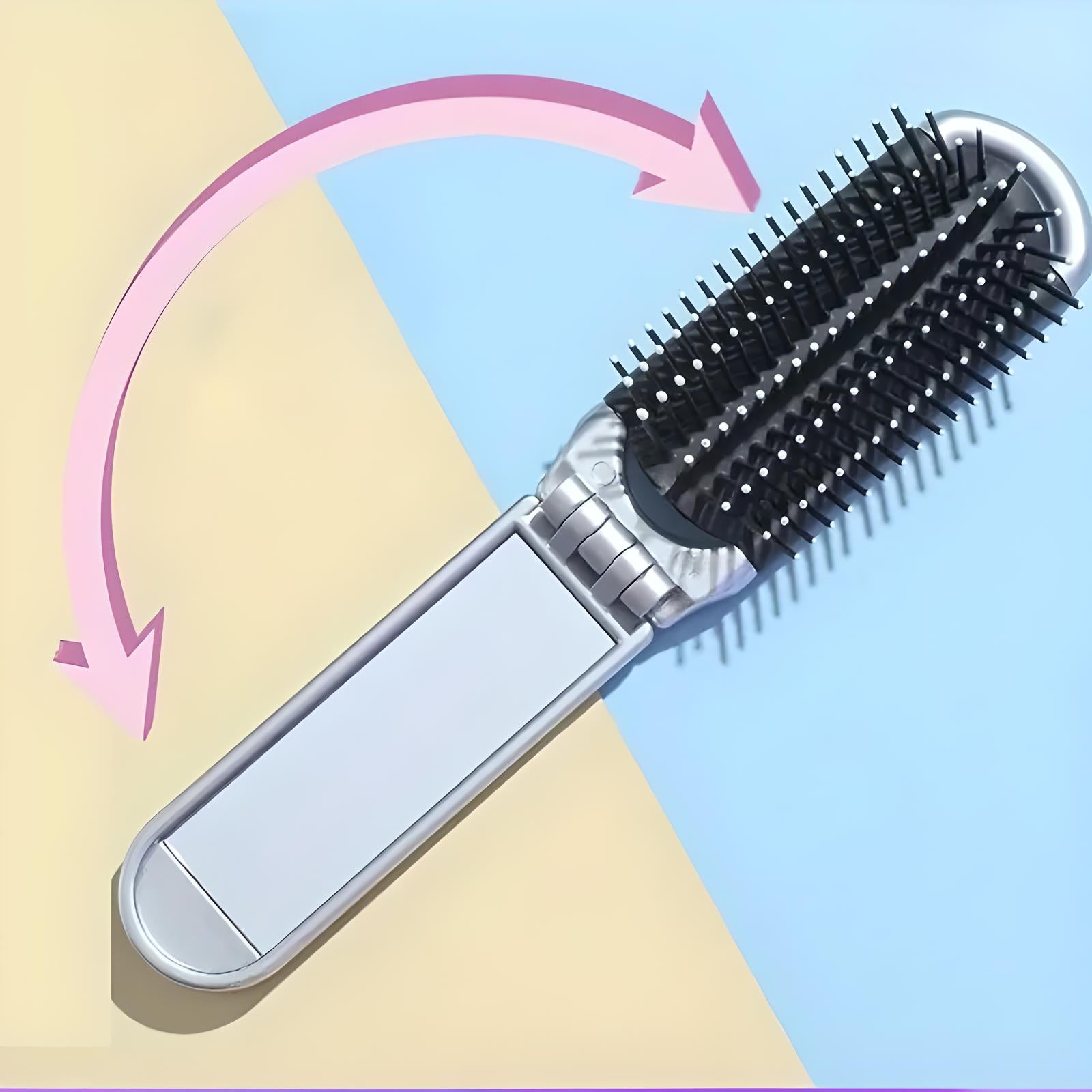 Folding Travel Comb With Mirror