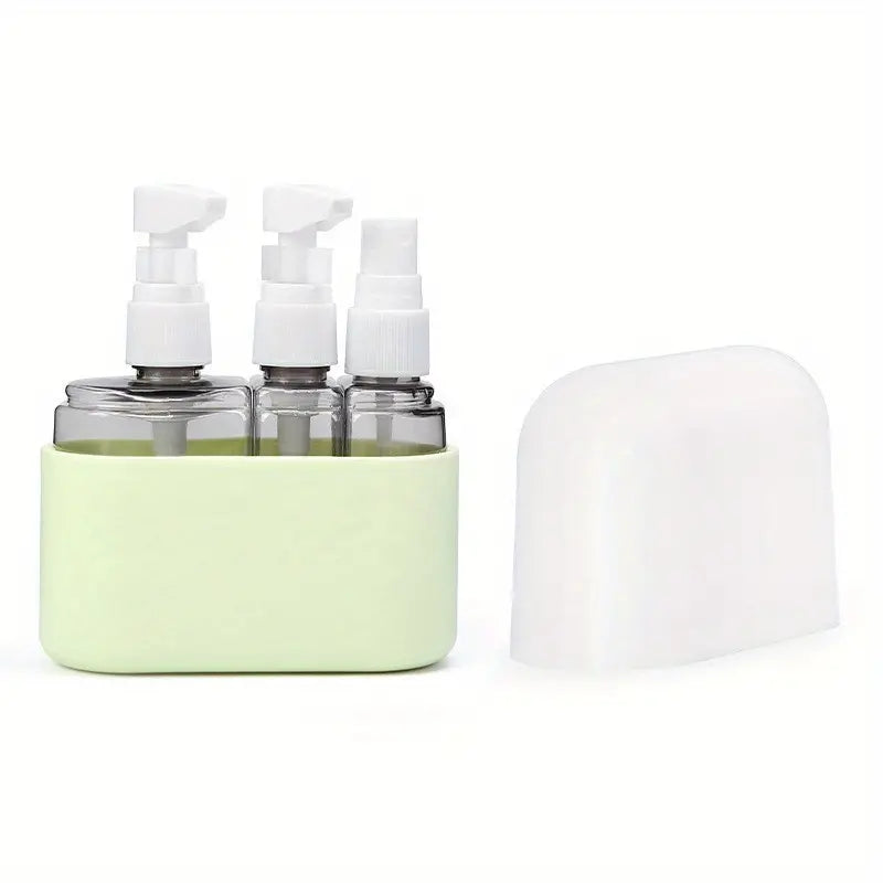 Compact Travel Dispenser Bottles